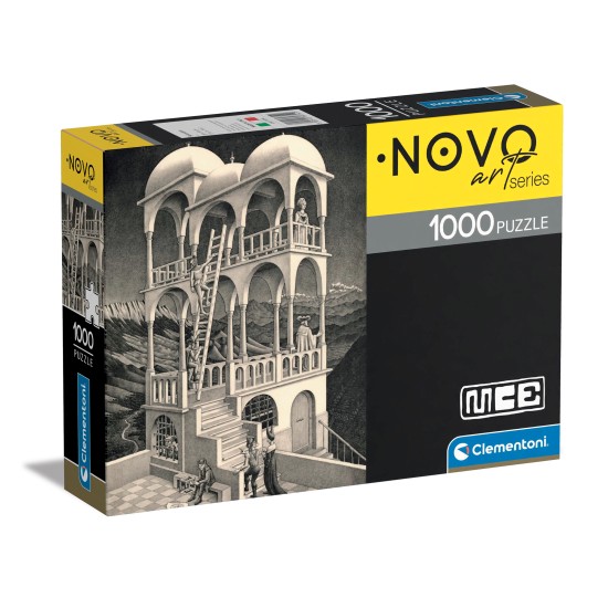 Clementoni Παζλ Novo Art Escher: Σχετικότητα 1000 τμχ Clementoni Παζλ Novo Art Escher: Σχετικότητα 1000 τμχ