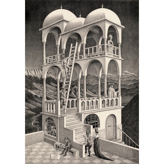 Clementoni Παζλ Novo Art Escher: Σχετικότητα 1000 τμχ Clementoni Παζλ Novo Art Escher: Σχετικότητα 1000 τμχ