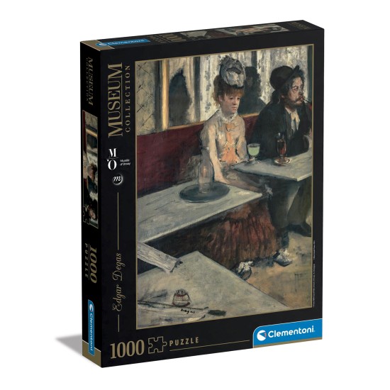 Clementoni Παζλ Museum Collection Edgar Degas: Το Αψέντι 1000 τμχ Clementoni Παζλ Museum Collection Edgar Degas: Το Αψέντι 1000 τμχ