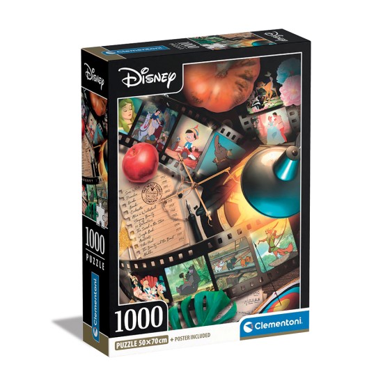 Clementoni Παζλ High Quality Collection Disney Classic Movies 1000 τμχ - Compact Box Clementoni Παζλ High Quality Collection Disney Classic Movies 1000 τμχ - Compact Box