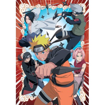Clementoni Παζλ High Quality Collection Naruto Shippuden 1000 τμχ - Compact Box