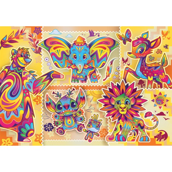 Clementoni Παζλ High Quality Collection Disney Classics 1000 τμχ - Compact Box