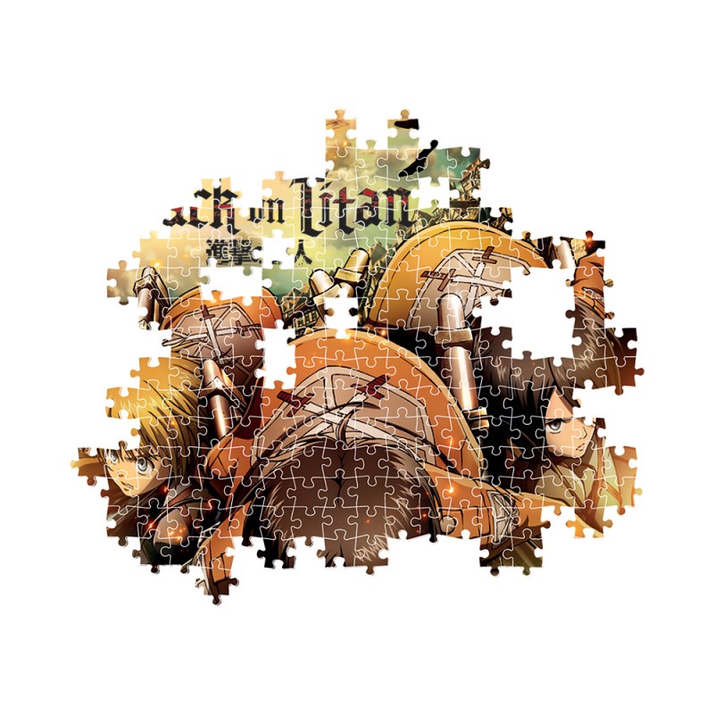 Clementoni Παζλ High Quality Collection Attack on Titans 1000 τμχ - Compact Box