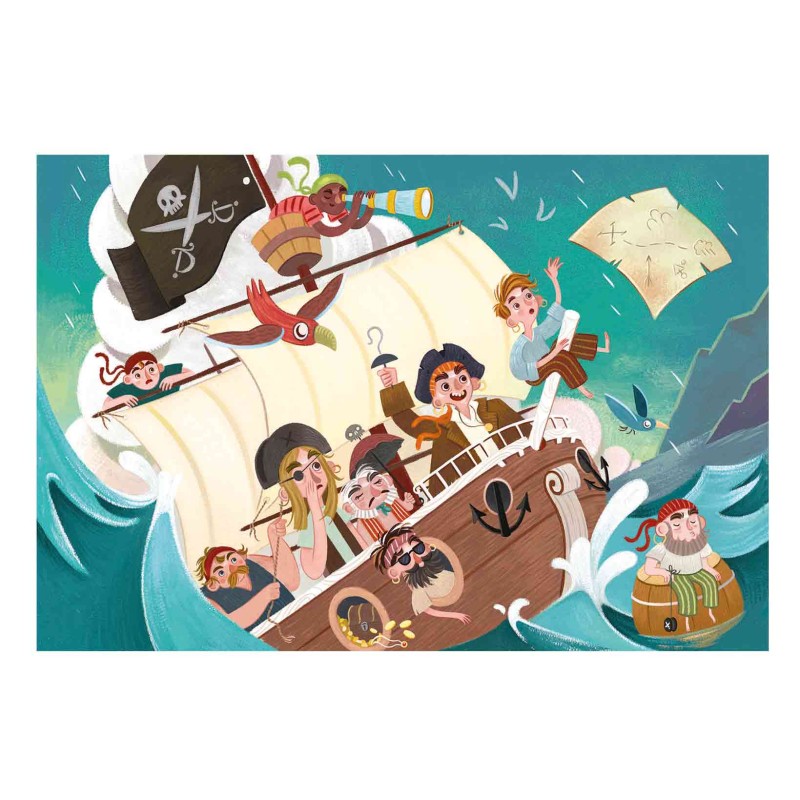 Clementoni Παιδικό Παζλ Eco Play For Future Maxi Yo Oh Oh! Pirates 24 τμχ