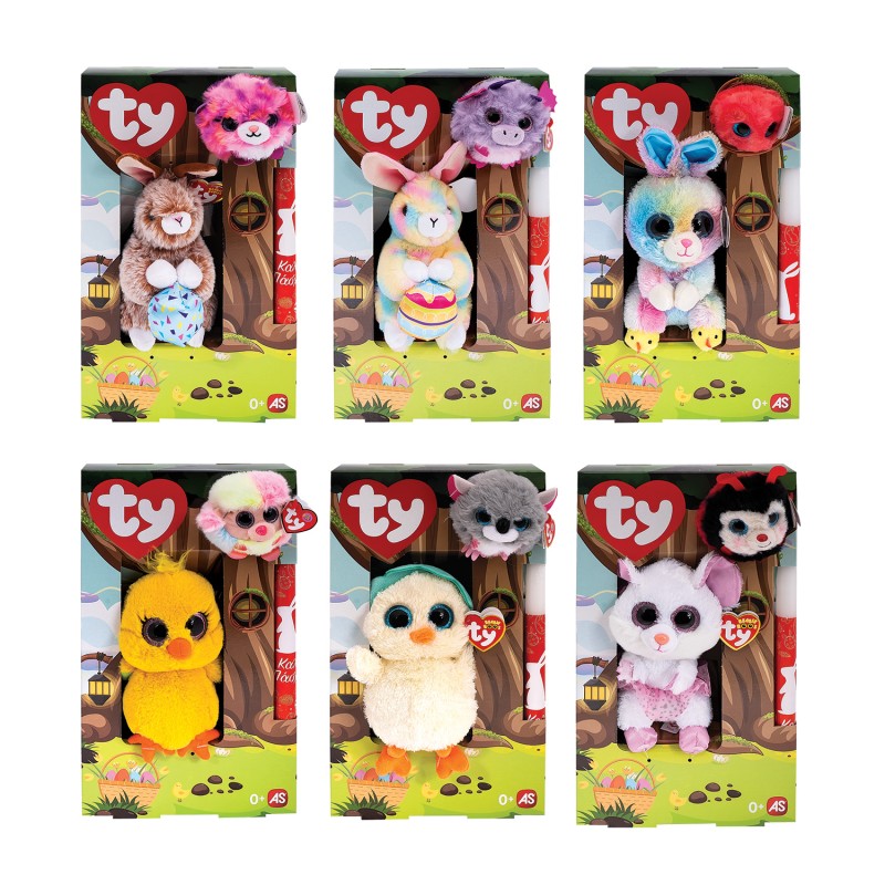 Λαμπάδα TY Beanie Boos 15εκ & Χνουδωτό Beanie Balls