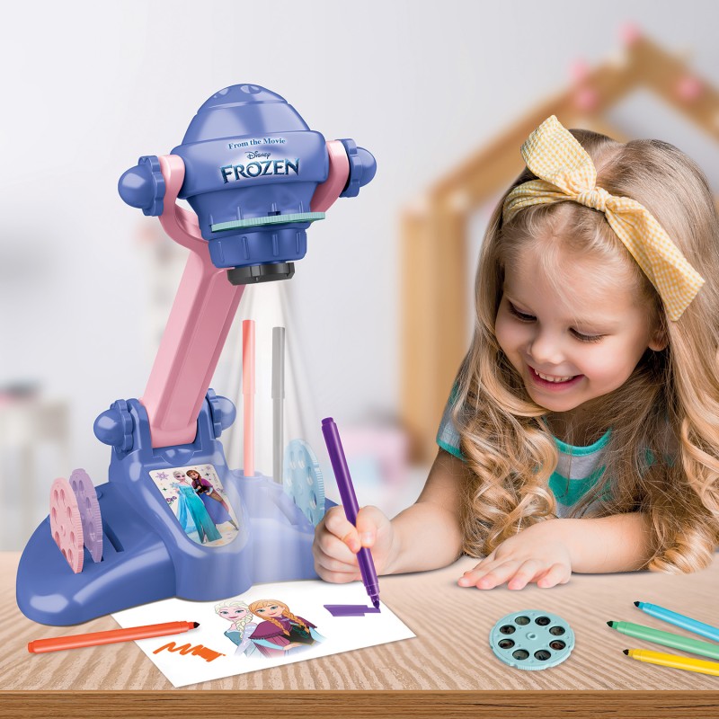 Λαμπάδα AS Προτζέκτορας Ζωγραφικής Disney Frozen Για 4+ Χρονών