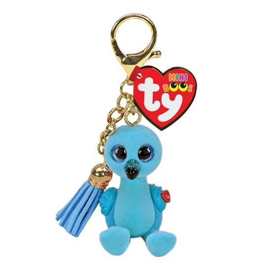 TY Mini Boos Κλιπ William Φλαμίνγκο Γαλάζιο TY Mini Boos Κλιπ William Φλαμίνγκο Γαλάζιο