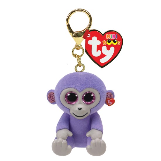 TY Mini Boos Κλιπ Grapes Μαϊμουδάκι Μωβ TY Mini Boos Κλιπ Grapes Μαϊμουδάκι Μωβ