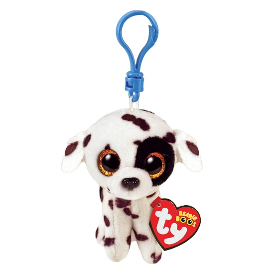 TY Beanie Boos Luther Χνουδωτό Κλιπ Σκυλάκι Δαλματίας Λευκό Και Μαύρο 8.5εκ TY Beanie Boos Luther Χνουδωτό Κλιπ Σκυλάκι Δαλματίας Λευκό Και Μαύρο 8.5εκ