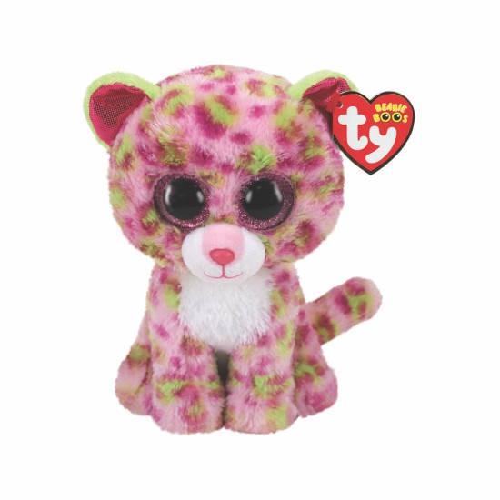TY Beanie Boos Lainey Χνουδωτό Λεοπάρδαλη Ροζ 15εκ TY Beanie Boos Lainey Χνουδωτό Λεοπάρδαλη Ροζ 15εκ