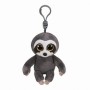 TY Beanie Boos Dangler Χνουδωτό Μπρελόκ Βραδύποδας Γκρι 8.5εκ