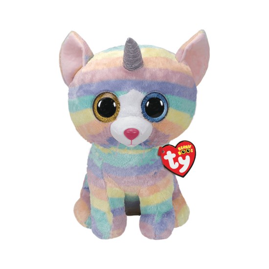 TY Beanie Boos Heather Χνουδωτό Γατούλα Μονόκερος Πολύχρωμο 40εκ TY Beanie Boos Heather Χνουδωτό Γατούλα Μονόκερος Πολύχρωμο 40εκ