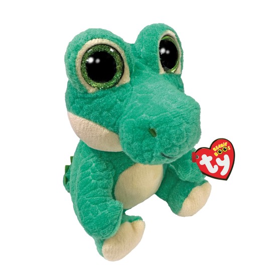 TY Beanie Boos Ernie Χνουδωτός Αλιγάτορας Πράσινος 15εκ TY Beanie Boos Ernie Χνουδωτός Αλιγάτορας Πράσινος 15εκ