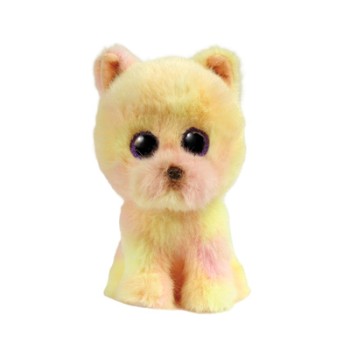 ΤΥ Χνουδωτό Beanie Boos Σκύλος Πομεράνιαν σε ανοιχτό κίτρινο χρώμα 15εκ