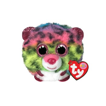 TY Beanie Balls Dotty Χνουδωτό Λεοπάρδαλη Πολύχρωμο