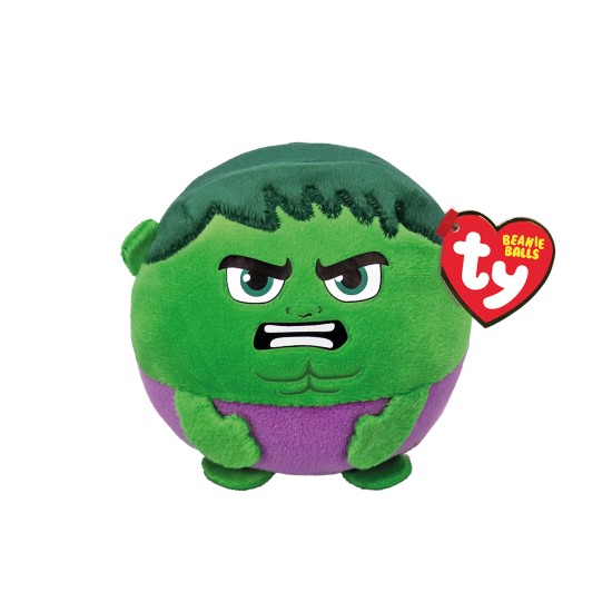 TY Beanie Balls Χνουδωτό Marvel Hulk TY Beanie Balls Χνουδωτό Marvel Hulk