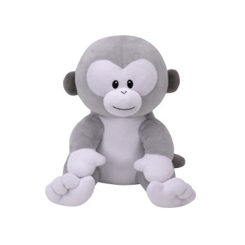 TY Baby Pookie Χνουδωτό Μαϊμουδάκι Γκρι 23εκ