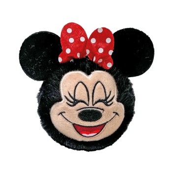 TY Beanie Bouncers Disney Minnie Χνουδωτό Μπαλάκι που Αναπηδάει Μαύρο