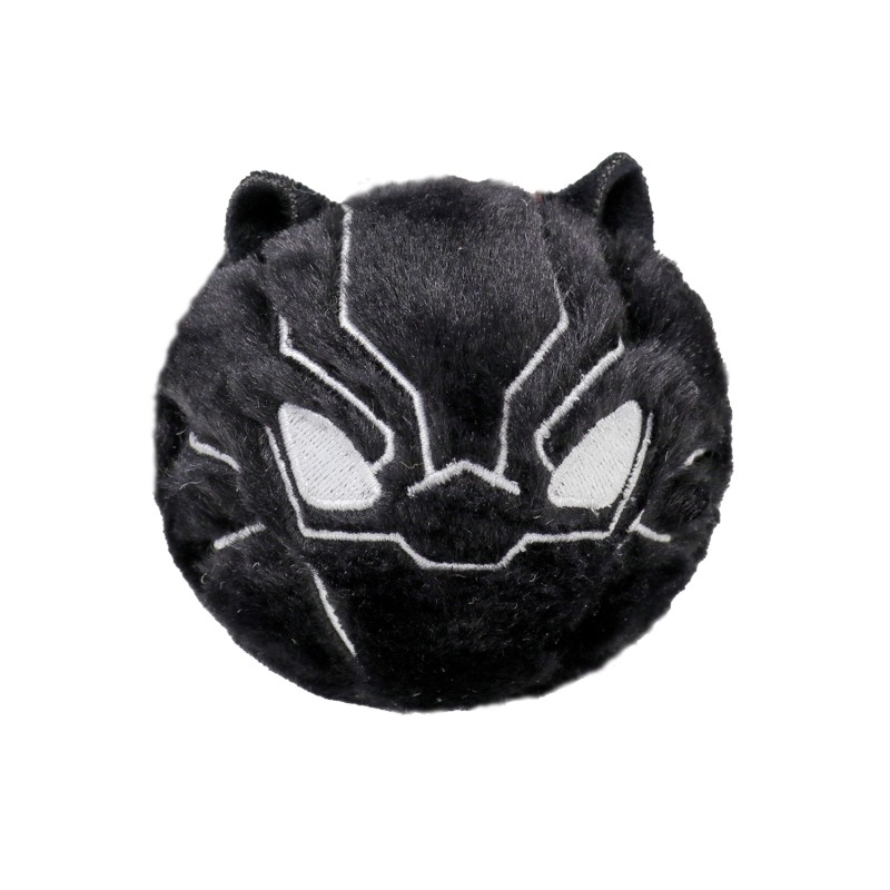 TY Beanie Bouncers Marvel Black Panther Χνουδωτό Μπαλάκι που Αναπηδάει Μαύρο