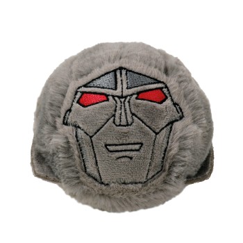 TY Beanie Bouncers Transformers Megatron Χνουδωτό Μπαλάκι που Αναπηδάει Γκρι