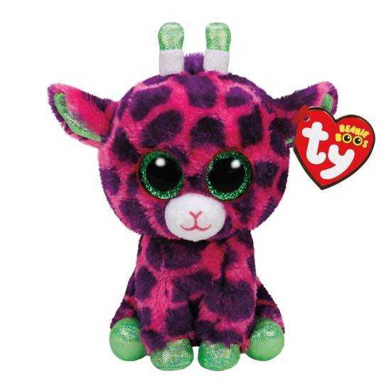 TY Beanie Boos Gilbert Χνουδωτό Καμηλοπάρδαλη Ροζ Και Μωβ 70εκ TY Beanie Boos Gilbert Χνουδωτό Καμηλοπάρδαλη Ροζ Και Μωβ 70εκ