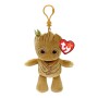 TY Beanie Babies Groot Χνουδωτό Μπρελόκ Καφέ 8.5εκ