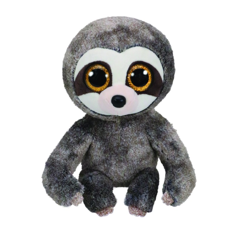 TY Beanie Boos Dangler Χνουδωτός Βραδύποδας Γκρι 23εκ