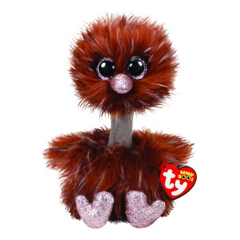 TY Beanie Boos Orson Χνουδωτός Στρουθοκάμηλος Καφέ 23εκ