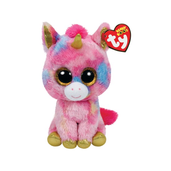 TY Beanie Boos Fantasia Χνουδωτό Μονόκερος Πολύχρωμο 23εκ TY Beanie Boos Fantasia Χνουδωτό Μονόκερος Πολύχρωμο 23εκ