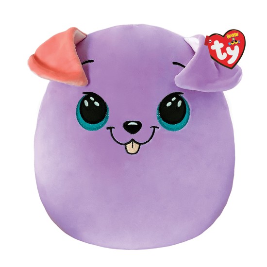 TY Squishy Beanies Bitsy Σκυλάκι Μωβ 30εκ TY Squishy Beanies Bitsy Σκυλάκι Μωβ 30εκ