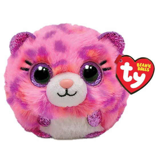 TY Beannie Balls Topaz Χνουδωτή Λεοπάρδαλη Ροζ TY Beannie Balls Topaz Χνουδωτή Λεοπάρδαλη Ροζ
