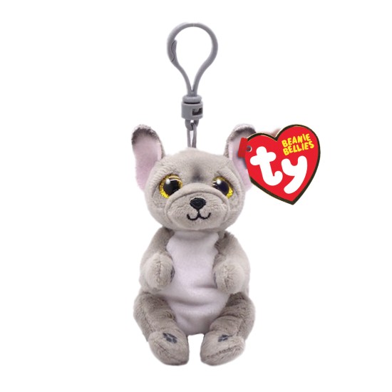 TY Beanie Bellies Wilfred Χνουδωτό Κλιπ Σκυλάκι Γκρι 8.5εκ TY Beanie Bellies Wilfred Χνουδωτό Κλιπ Σκυλάκι Γκρι 8.5εκ