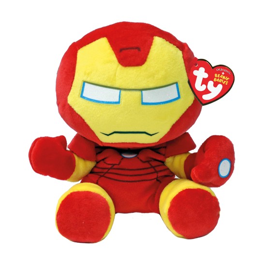 TY Beanie Babies Χνουδωτό Iron Man 15εκ TY Beanie Babies Χνουδωτό Iron Man 15εκ