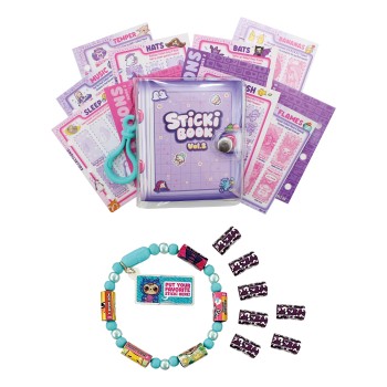AS Sticki Rolls Σετ Βραχιολάκια & Άλμπουμ Συλλογής Για 6+ Χρονών