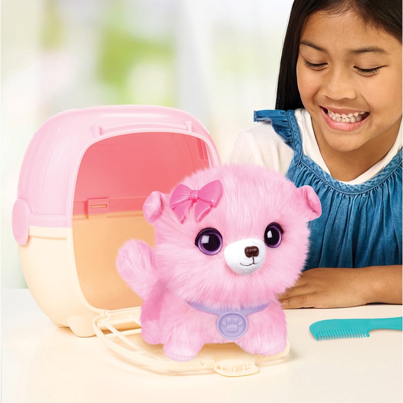 Κουβαροζωάκια Λούτρινα σε Βαλιτσάκι Ροζ