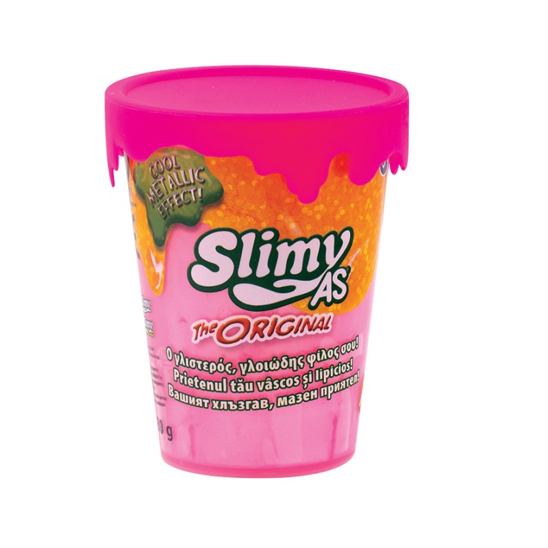 Slimy AS Χλαπάτσα Original Metallic Για 3+ Χρονών