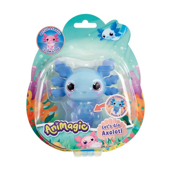 Animagic Φιγούρα Νερού Lets Glo Axolotl Για 4+ Χρονών