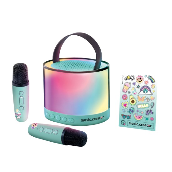 Music Creator Mini Φορητό Σετ Karaoke Station Για 14+ Χρονών Music Creator Mini Φορητό Σετ Karaoke Station Για 14+ Χρονών