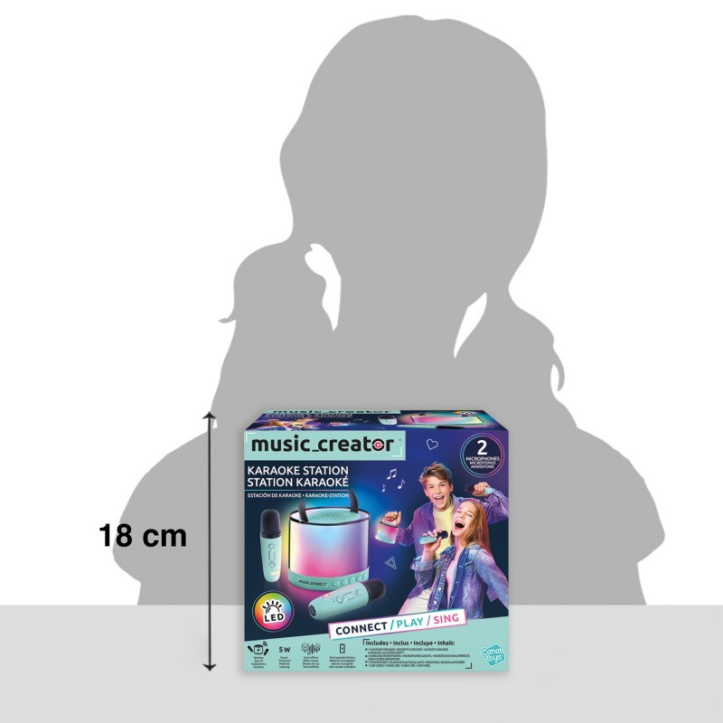 Music Creator Mini Φορητό Σετ Karaoke Station Για 14+ Χρονών