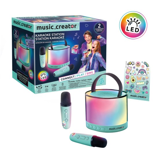 Music Creator Mini Φορητό Σετ Karaoke Station Για 14+ Χρονών Music Creator Mini Φορητό Σετ Karaoke Station Για 14+ Χρονών