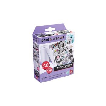 10 Ρολά Φωτογραφικό Χαρτί Photo Creator Instant Camera