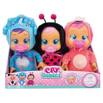 Cry Babies Tiny Cuddles Διαδραστική Κούκλα Κλαίει Με Αληθινά Δάκρυα