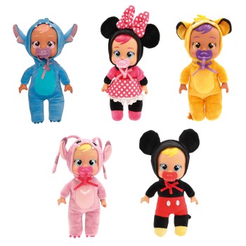 Cry Babies Tiny Cuddles Disney Διαδραστική Κούκλα Κλαίει Με Αληθινά Δάκρυα
