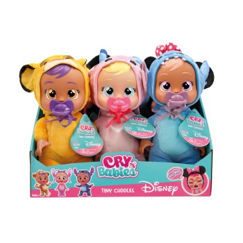 Cry Babies Tiny Cuddles Disney Διαδραστική Κούκλα Κλαίει Με Αληθινά Δάκρυα