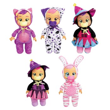 Cry Babies Κλαψουλίνια Tiny Cuddles Halloween Διαδραστική Κούκλα Κλαίει Με Αληθινά Δάκρυα