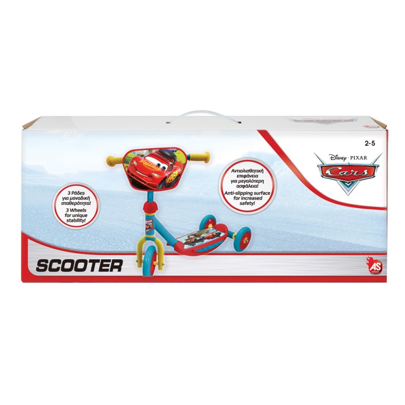 AS Wheels Παιδικό Scooter Disney Cars Για 2-5 Χρονών