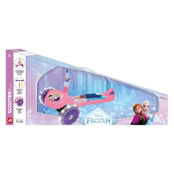 AS Scooter Plus Frozen με φωτιζόμενες ρόδες για 3+ Ετών