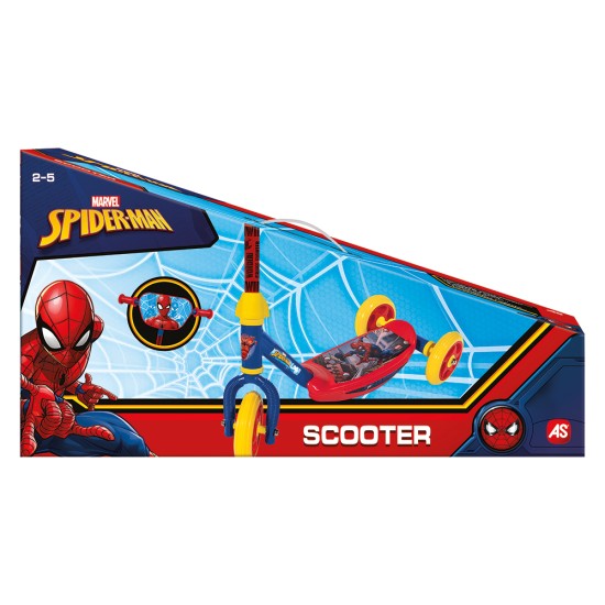 AS Παιδικό Scooter Marvel Spiderman Για 2-5 Χρονών AS Παιδικό Scooter Marvel Spiderman Για 2-5 Χρονών