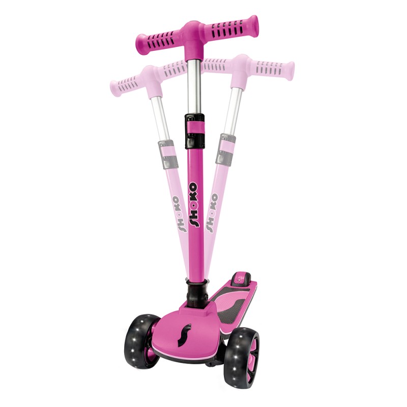 Shoko Παιδικό Πατίνι X-Speed Με 3 Ρόδες Σε Ροζ Χρώμα Για 4+ Χρονών