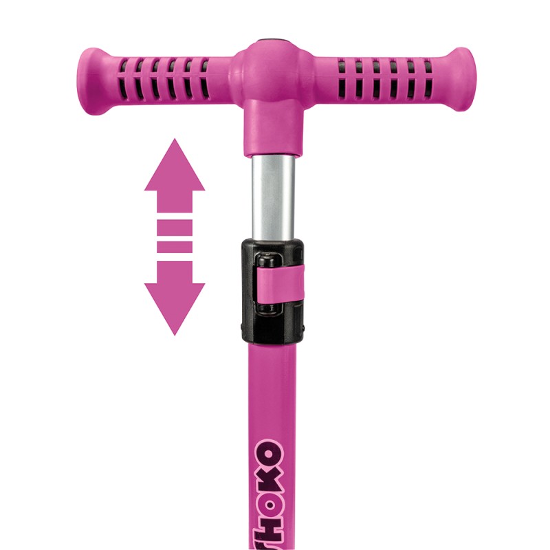 Shoko Παιδικό Πατίνι X-Speed Με 3 Ρόδες Σε Ροζ Χρώμα Για 4+ Χρονών